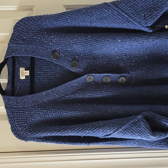 a.n.a Sweaters - A.N.A BRAND WOMEN'S PLUS SIZE PETITE BLUE PULLOVER SWEATER SIZE PXXL